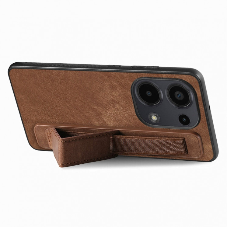 Xiaomi Note 13 Pro 4G/ Poco M6 Pro. Funda leather case con correa.