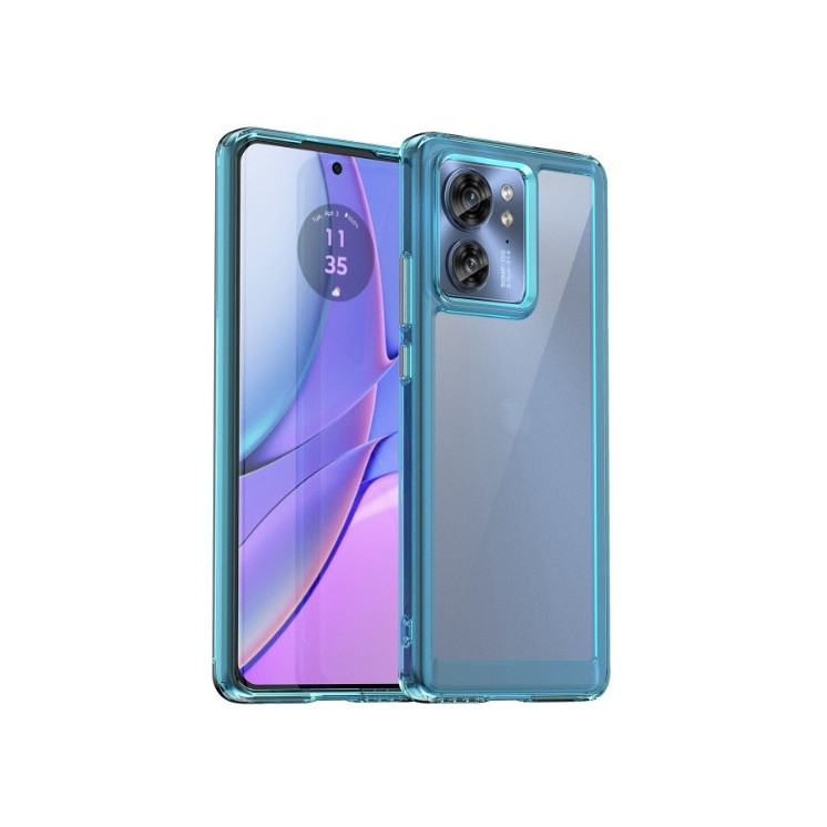 Motorola Edge 40. Funda transparente TPU+acrílico
