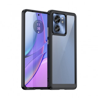 Motorola Edge 40. Funda transparente TPU+acrílico