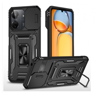 Xiaomi Note 13 pro 5G/ Poco X6. Funda Armor camshield con anillo stand