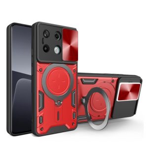 Xiaomi Note 13 pro 5G/ Poco X6 5G. Funda camshield con anillo stand