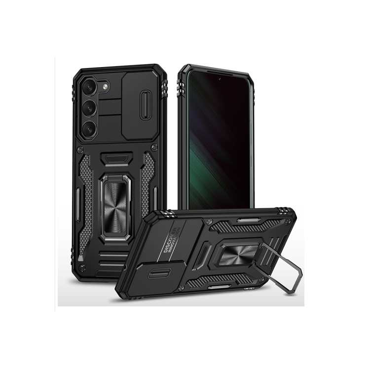 Samsung S25 Plus 5G. Funda Armor Camshield con anillo stand