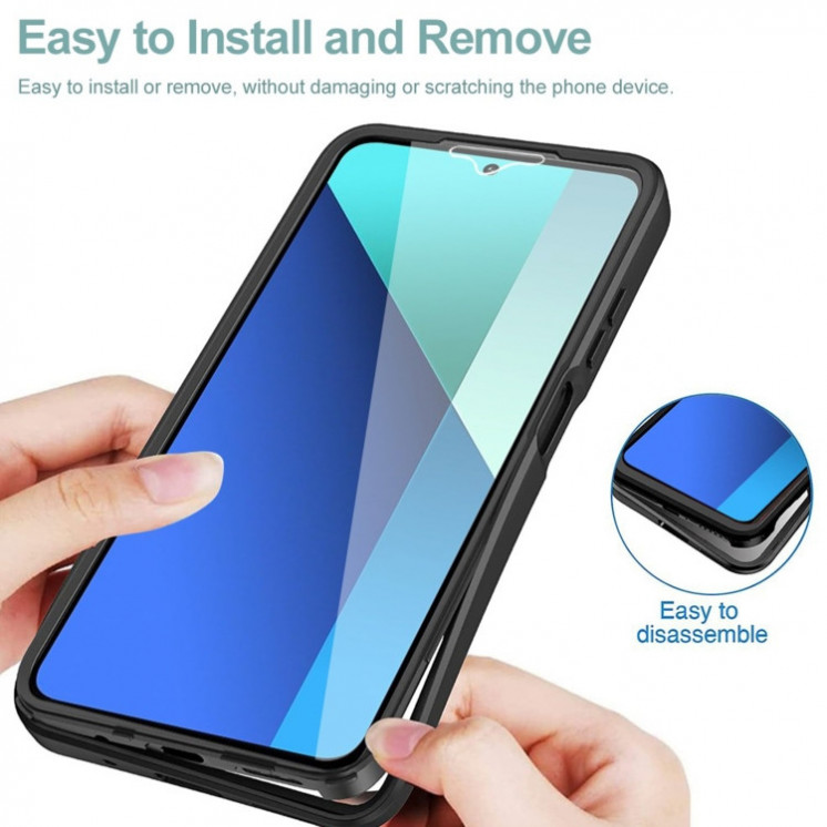 Xiaomi Note 13 4G. Funda 360 TPU+Acrílico