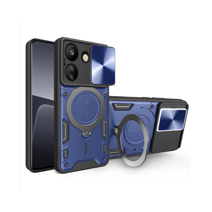 Xiaomi Redmi 13C. Funda Camshield con anillo