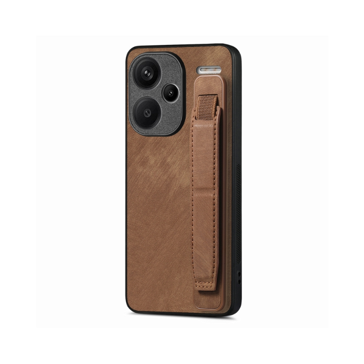 Xiaomi Note 13 Pro Plus. Funda leather case con correa elástica