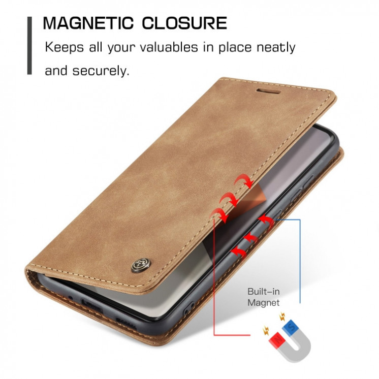 Xiaomi Note 13 Pro Plus. Funda CaseMe leather case con acople magnético