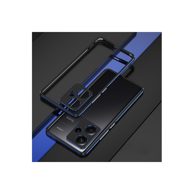 Xiaomi Note 13 Pro Plus. Funda Aurora series con protector de lentes y marco metálico