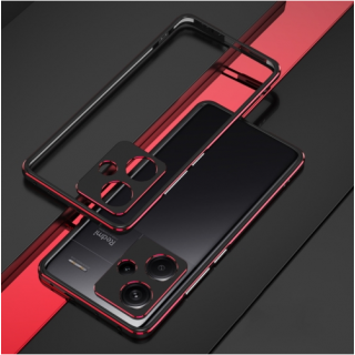 Xiaomi Note 13 Pro Plus. Funda Aurora series con protector de lentes y marco metálico