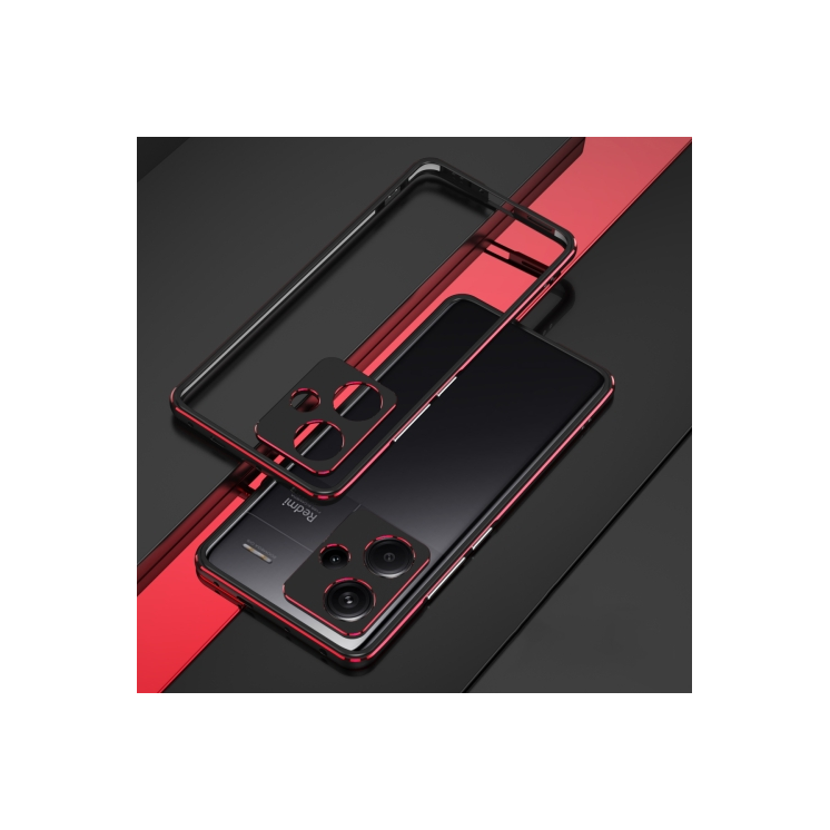 Xiaomi Note 13 Pro Plus. Funda Aurora series con protector de lentes y marco metálico