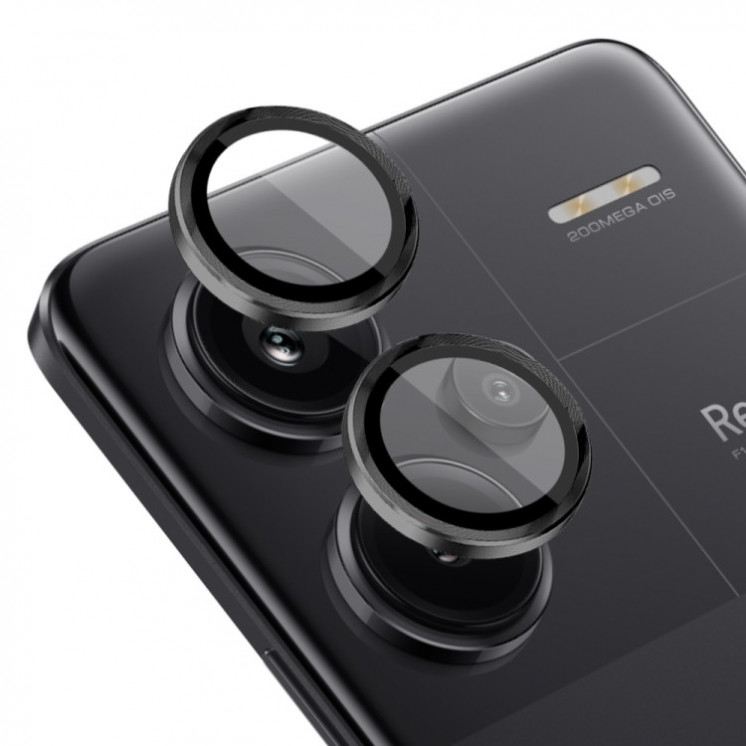 Xiaomi Note 13 Pro Plus 5G. Protector de lentes de cámaras NORTHJO (negro)
