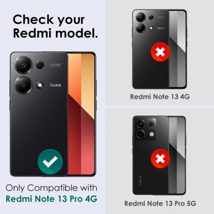 Xiaomi Note 13 Pro 4G. Protectores de lentes NORTHJO