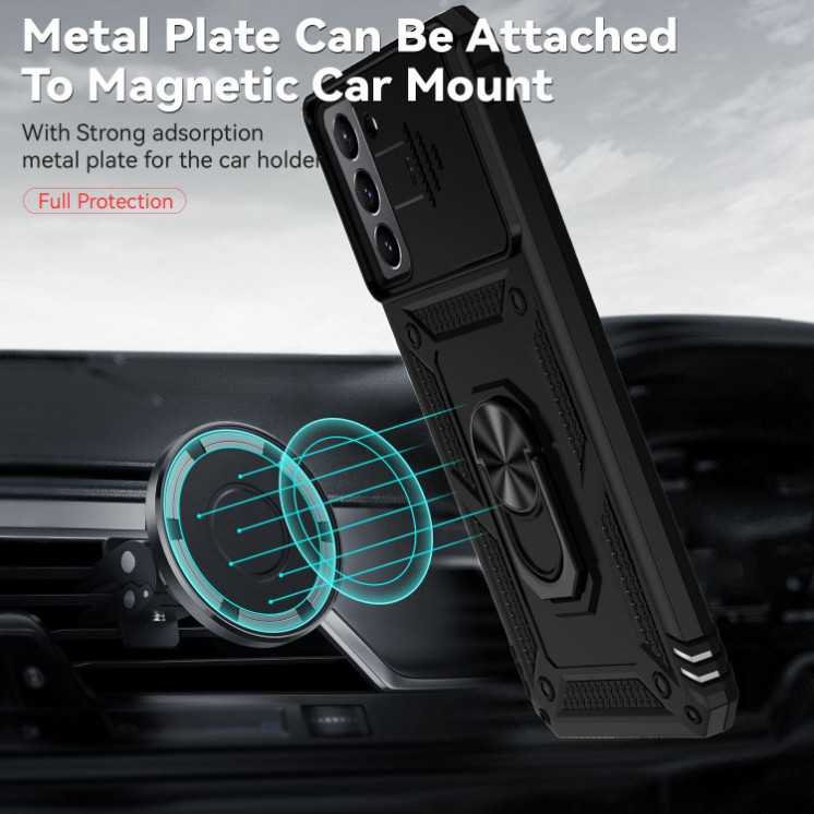 Samsung S21 5G. Funda Armor camshield con anillo