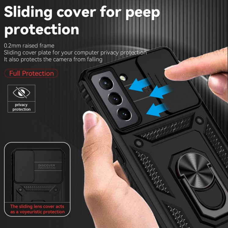 Samsung S21 5G. Funda Armor camshield con anillo