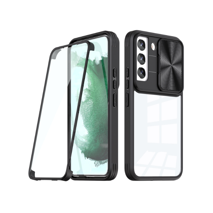 Samsung S22 5g. Funda 360° con protector de cámaras