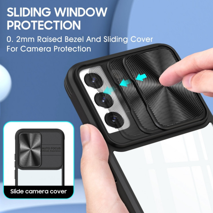 Samsung S22 5g. Funda 360° con protector de cámaras