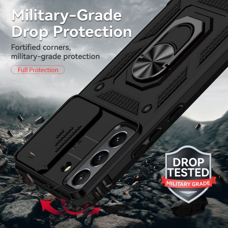 Samsung S22 Plus 5G. Funda Armor camshield con anillo