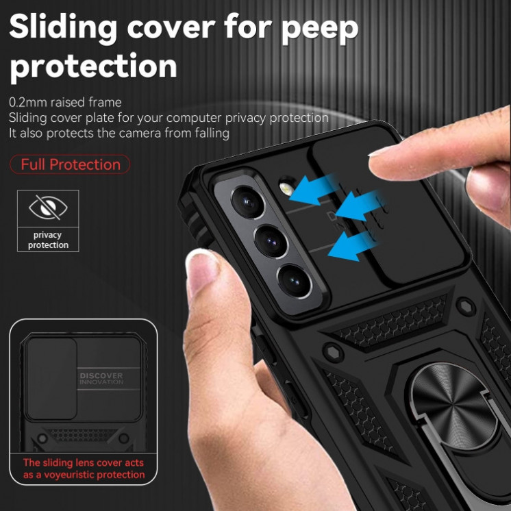 Samsung S22 Plus 5G. Funda Armor camshield con anillo