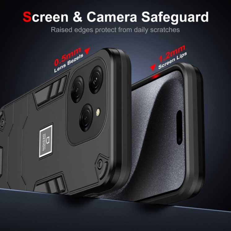 Tecno Spark 20 Pro/ Hot 40 Pro. Funda TPU+PC compatible con soportes magnéticos