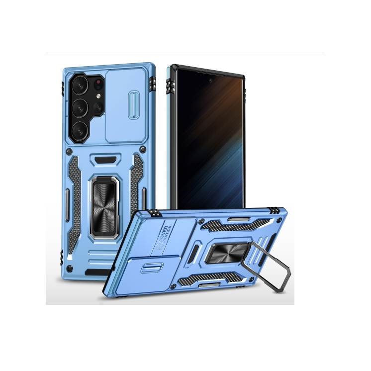 Samsung S24 Ultra 5G. Funda Armor camshield TPU+PC con anillo