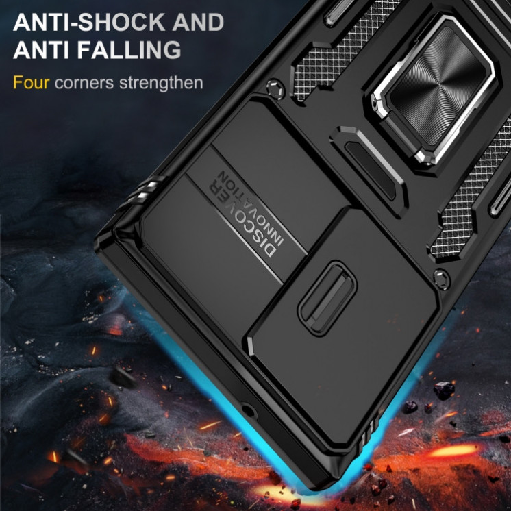 Samsung S24 Ultra 5G. Funda Armor camshield TPU+PC con anillo
