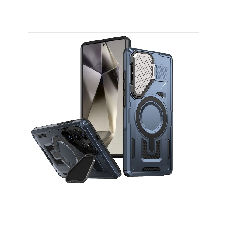 Samsung S24 Ultra 5G. Funda Camshield con anillo compatible con MagSafe