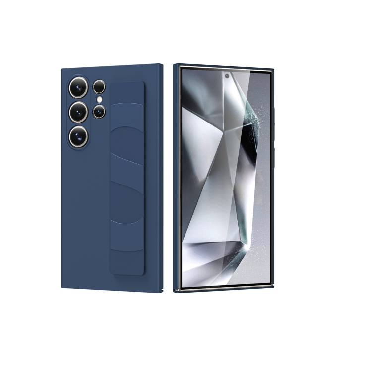 Samsung S24 Ultra 5G. Funda Silicona con correa elástica