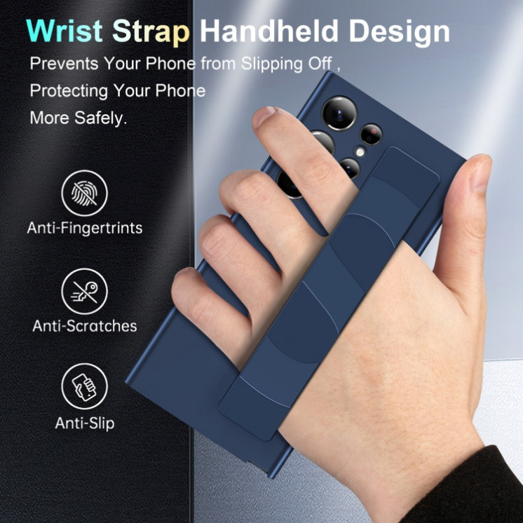 Samsung S24 Ultra 5G. Funda Silicona con correa elástica