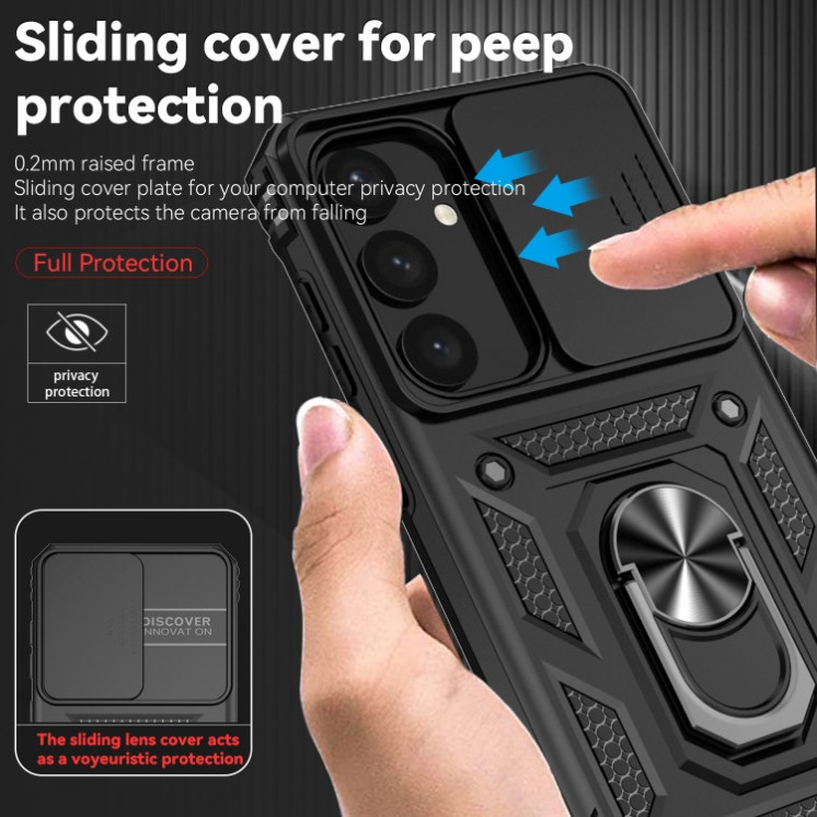 Samsung S24 Plus 5G. Funda Armor camshield con anillo