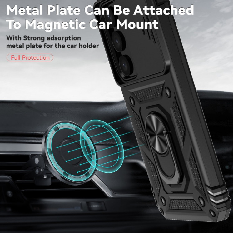 Samsung S24 5G. Funda Armor camshield con anillo