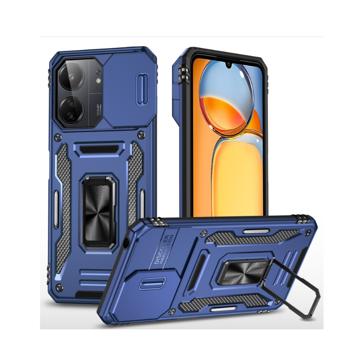 Xiaomi Poco X6 Pro. Funda Armor Camshield con anillo