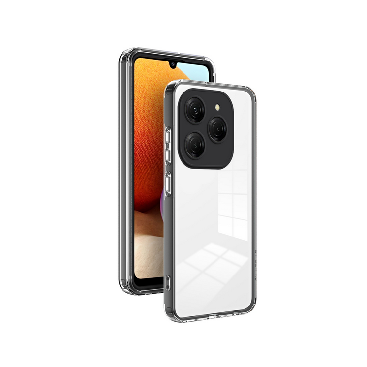 Tecno Spark 20 Pro/ Hot 40 Pro. Funda transparente TPU+PC