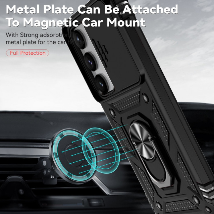 Samsung S23 5G. Funda Armor camshield con anillo