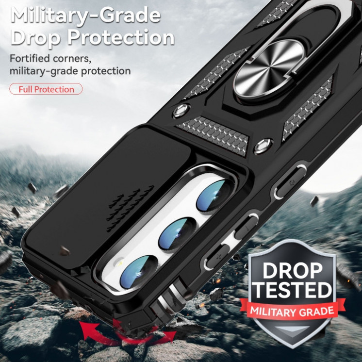Samsung S23 5G. Funda Armor camshield con anillo