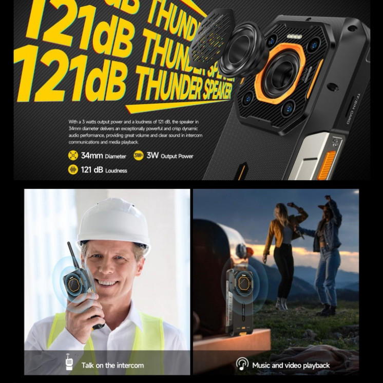 Ulefone Armor 26 Ultra Walkie Talkie. RAM extendible hasta 24GB+512GB. Red