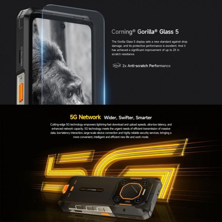 Ulefone Armor 26 Ultra Walkie Talkie. RAM extendible hasta 24GB+512GB. Red