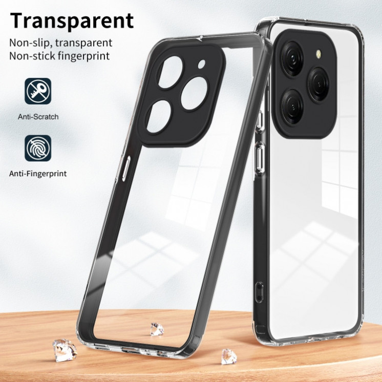 Tecno Spark 20 Pro/ Hot 40 Pro. Funda transparente TPU+PC