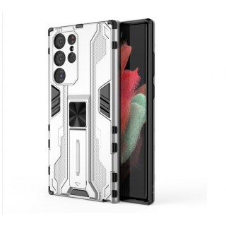 Samsung S22 Ultra 5G. Funda TPU+PC con soporte