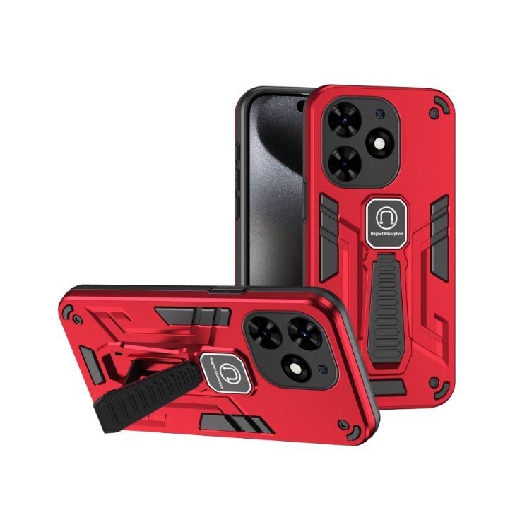 Tecno Spark 20C/ Infinix Smart 8. Funda armor con stand