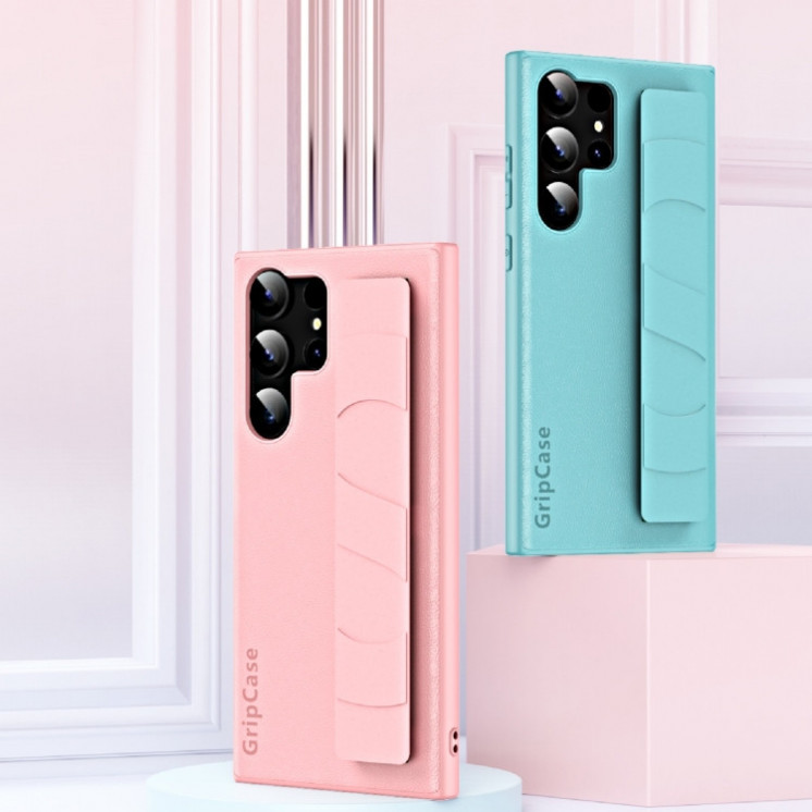 Samsung S22 Ultra 5G. Funda Grip case con correa elástica