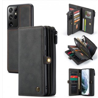 Samsung S22 Ultra 5G. Funda CaseMe wallet desmontable leather case.