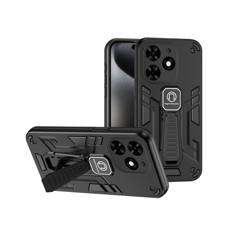 Tecno Spark 20C/ Infinix Smart 8. Funda armor con stand