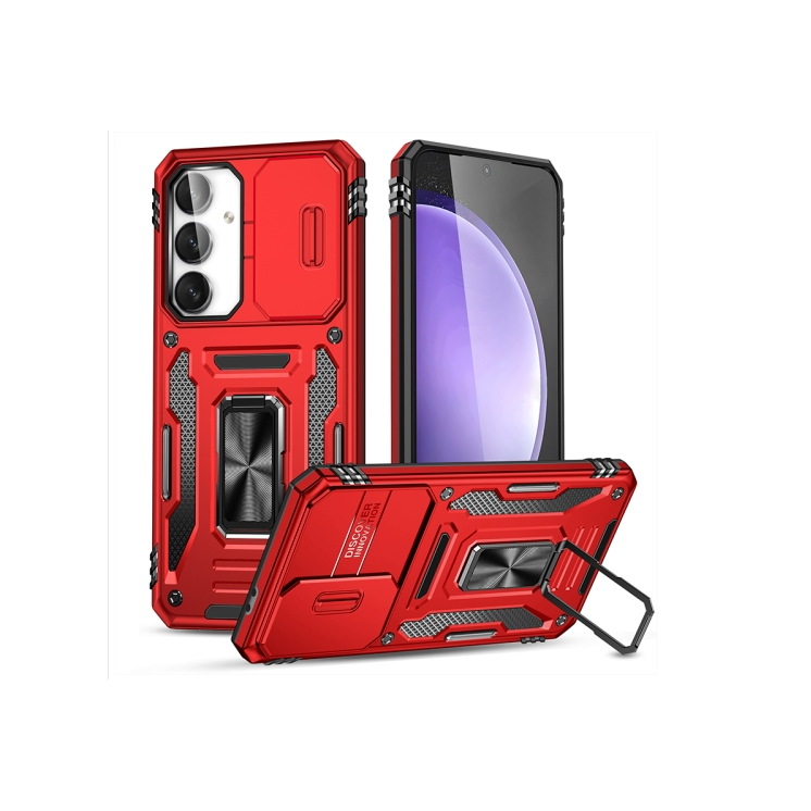 Samsung S24 FE 5G. Funda Armor camshield con stand