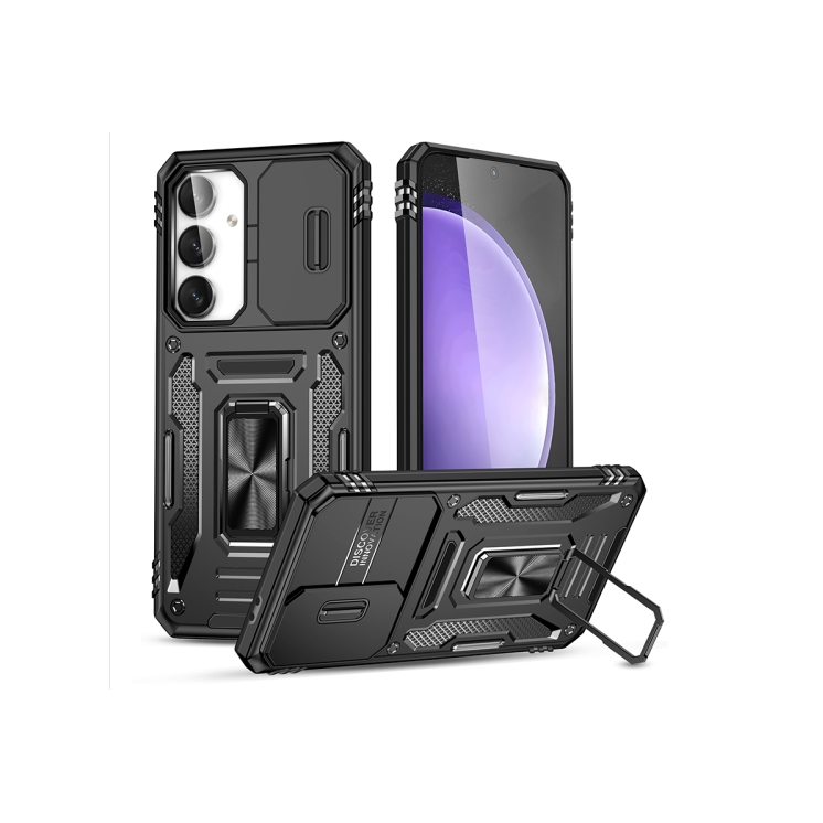 Samsung S24 FE 5G. Funda Armor camshield con stand