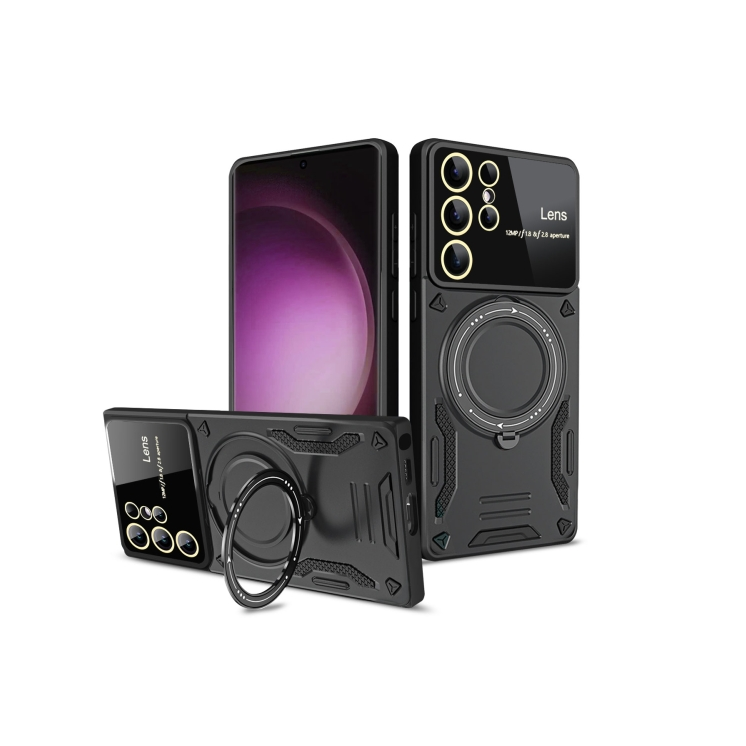 Samsung S25 Ultra 5G. Funda con protector de lentes compatible con MagSafe.