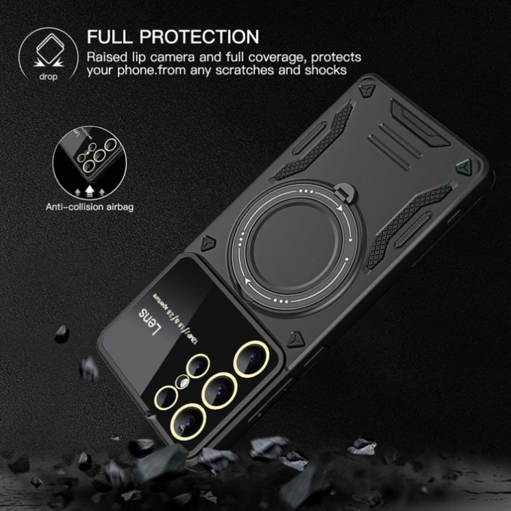 Samsung S25 Ultra 5G. Funda con protector de lentes compatible con MagSafe.