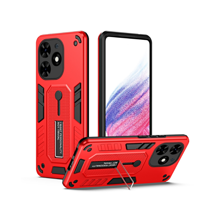 Tecno Spark Go 2024/ Spark 20/ 20C. Funda Armor con stand y correa