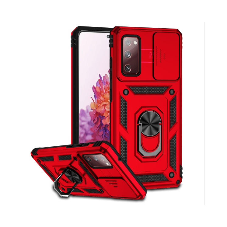 Samsung S20 FE. Funda Armor camshield con anillo