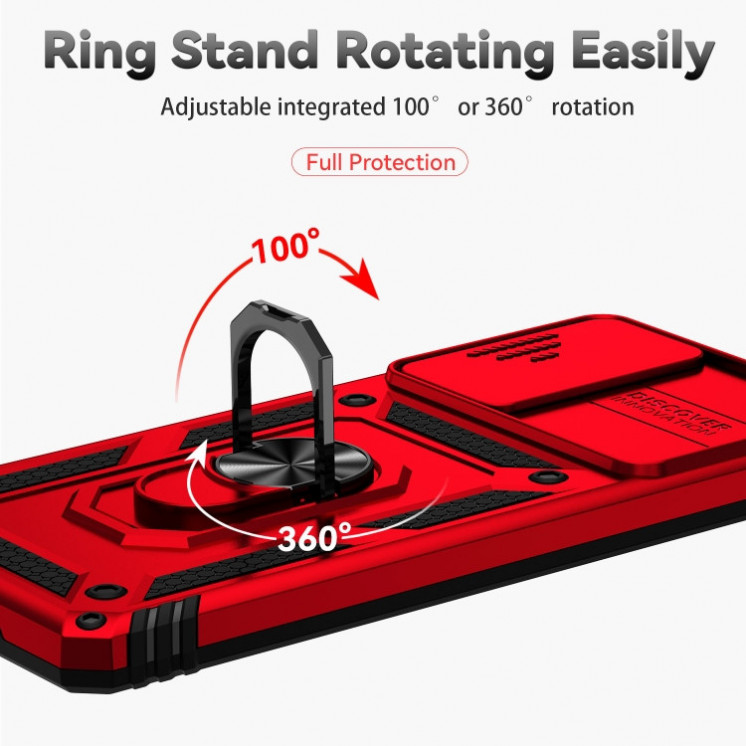 Samsung S20 FE. Funda Armor camshield con anillo