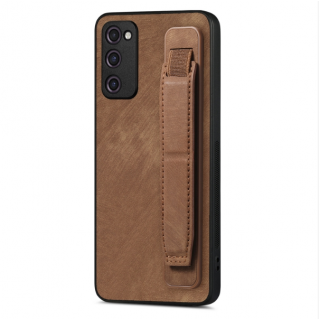 Samsung S20 Fe. Funda leather case con correo elástica