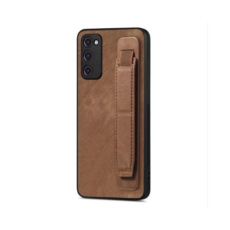 Samsung S20 Fe. Funda leather case con correo elástica